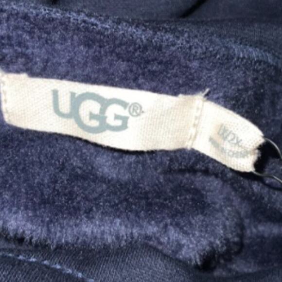 UGG FLEECE Astrid Poncho Women's Funnel Neck Slit Sweatshirt Plus Size 1X/2X NEW - Picture 8 of 12